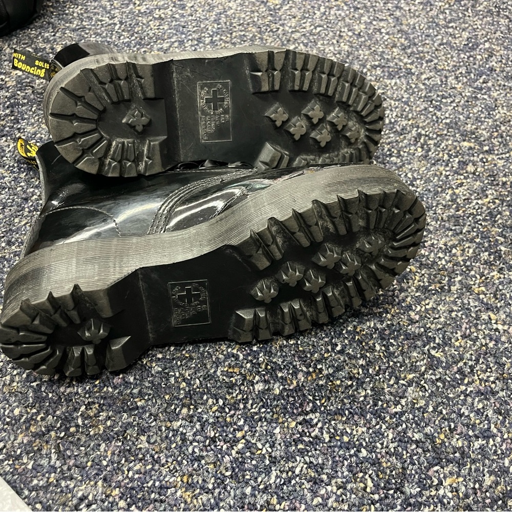 Dr. Martens Black Platform Boots - Picture 7 of 7